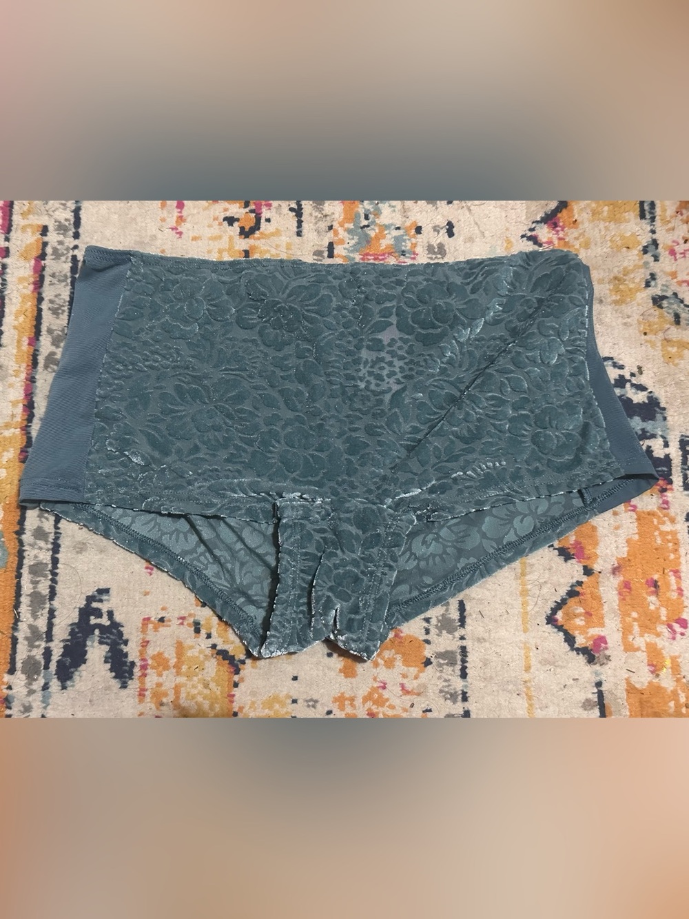 Pink by Victoria's Secret Panties Underwear NO SHOW TRIM HIPSTER small velvet